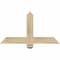 Ekena Millwork Eugene Rough Sawn Timber Gable Bracket, Douglas Fir, 36"W x 19"H x 2"D x 4"F, 13/12 Pitch GBW036X19X0204EUG00RDF - alternate 1